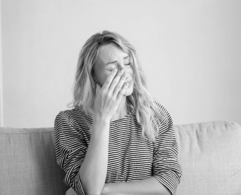 Depression vor der Periode